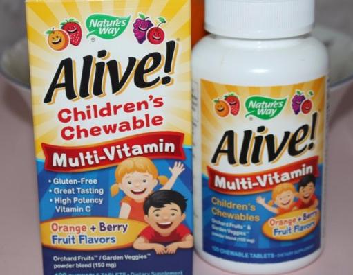 Витамины для детей Nature's Way Alive! Children's Multi-Vitamin.