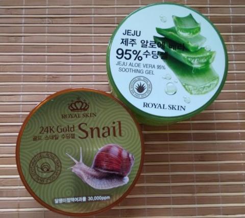 Отзыв о Гель для лица Royal Skin 24K gold snail soothing gel с улиточной слизью от Яна  - отзыв