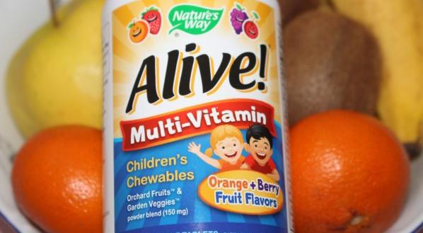 Витамины для детей Nature's Way Alive! Children's Multi-Vitamin.