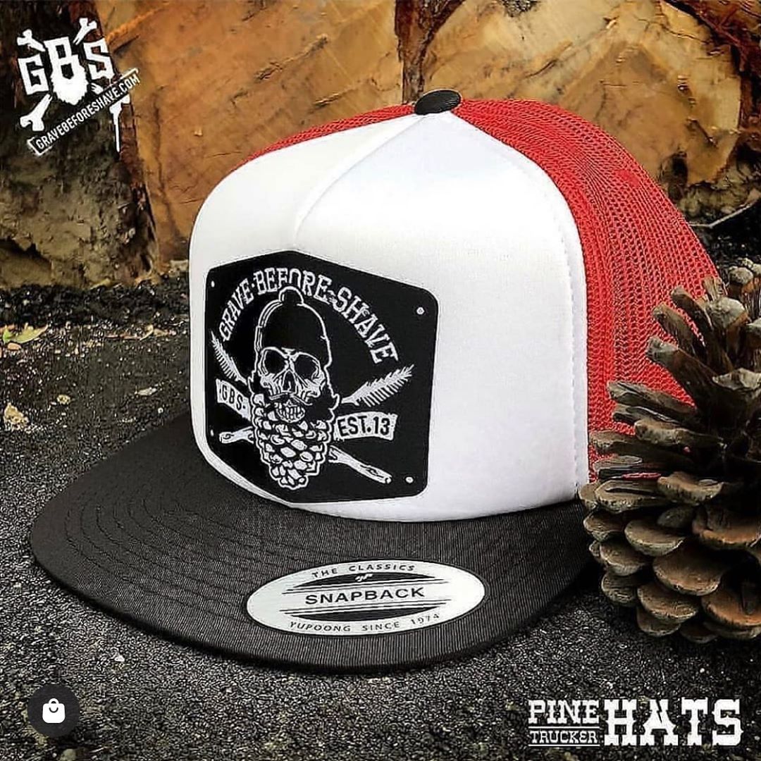 wayne bailey - GRAVE BEFORE SHAVE Trucker Hats
WWW.GRAVEBEFORESHAVE.COM 
#beard #beards #bearded #beardoil #beardoils #beardbalm #beardbalms #beardlove #beardlife #beardedvillains #beardedlifestyle #b...