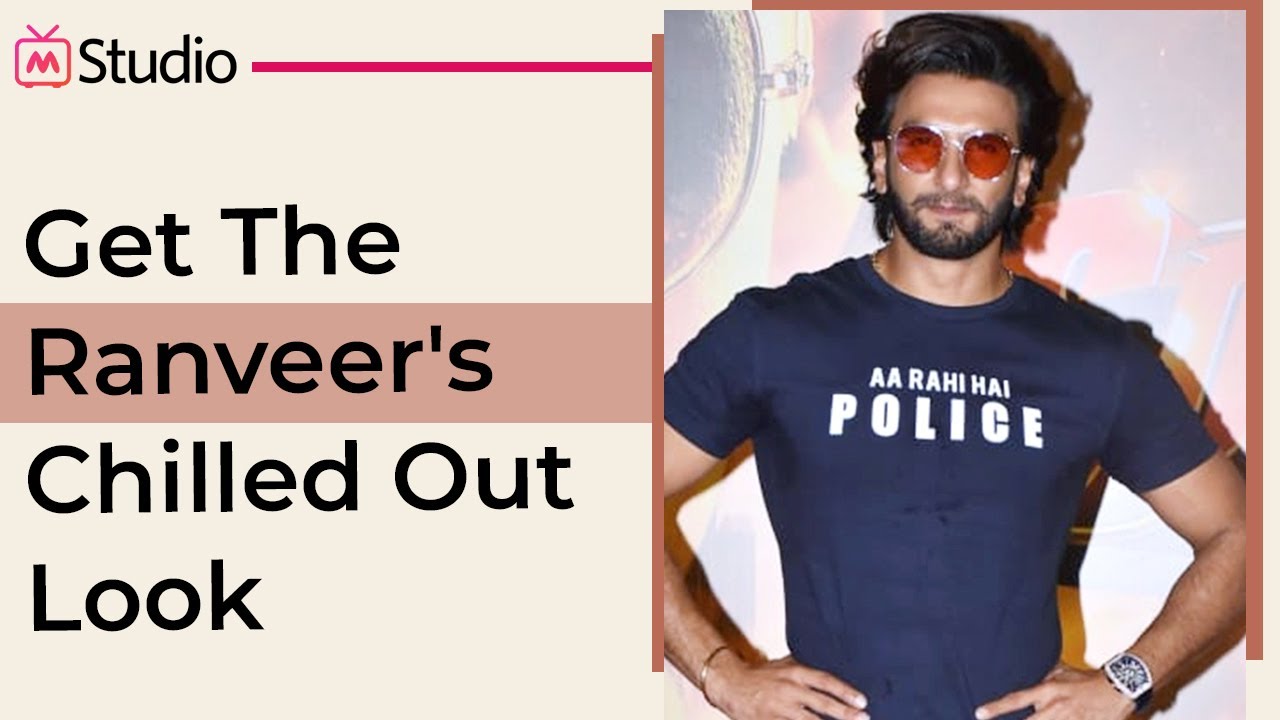 How To Style T Shirts Like Ranveer Singh | Celebrity Inspired Look | Myntra