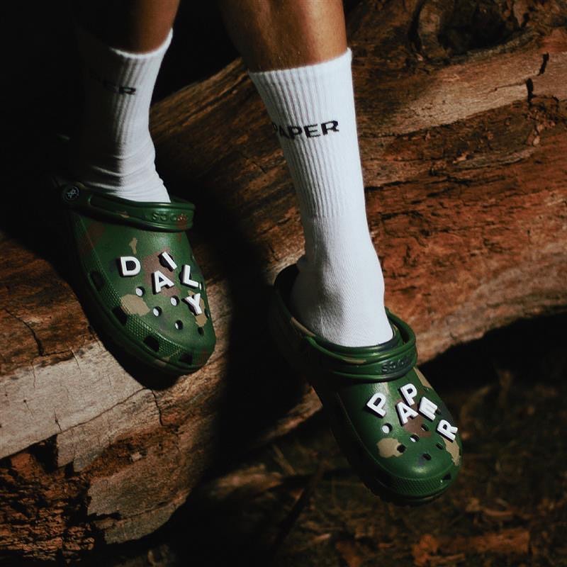 Crocs Shoes - Another one! Our second collab with @greenhouse designed by Amsterdam-based clothing brand @dailypaper sold out before we could post but we wanted to share this amazing collab regardless...