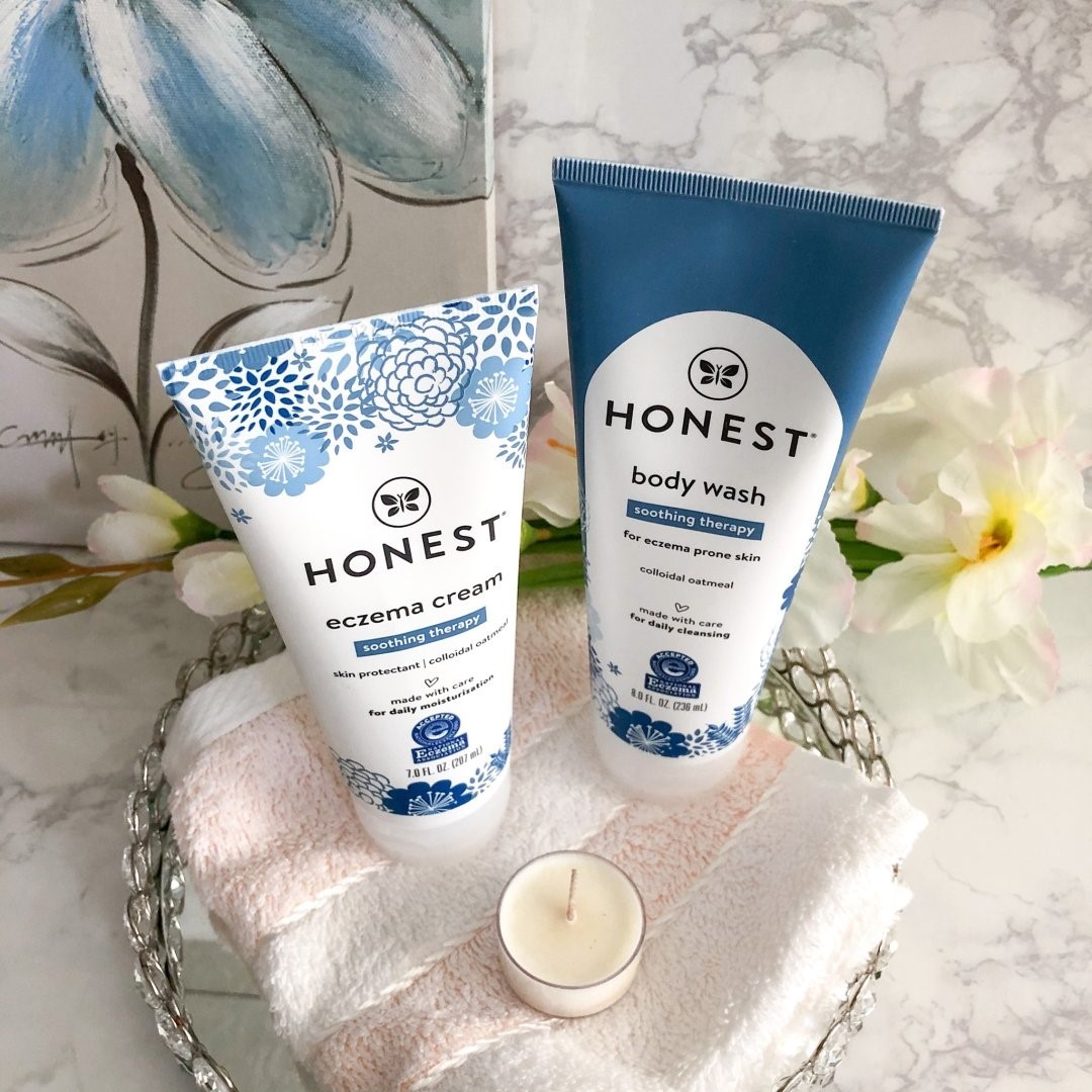 iHerb - Soothe dry, eczema-prone skin with @honest's Soothing Therapy products. The combination of prebiotics and ingredients like colloidal oatmeal and coconut oil help moisturize and cleanse at the...