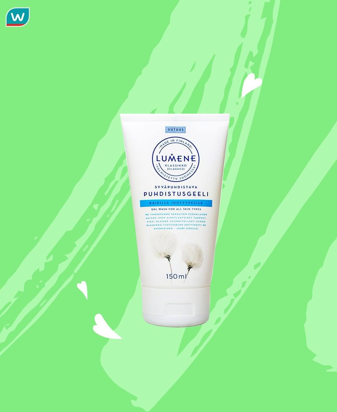 Watsons Ukraine - Чи буває глибоке очищення шкіри без сухості та стягнутості? З гелем Lumene Klassikko буває! 🙃

У чому його секрет?
 💙 Гель лагідно бореться з різними забрудненнями: залишками космети...