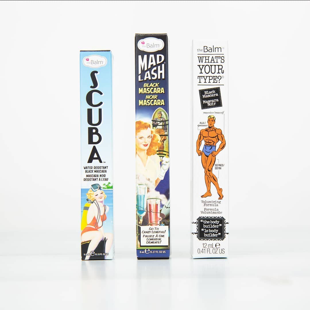 theBalm Cosmetics - What's your type? Can you pick just one? Let us know in the comments. #ScubaMascara #MadLashMascara #WhatsYourTypeMascara Wateproof,Full Coverage or Volume -
​Spin-to-Win up to 40%...