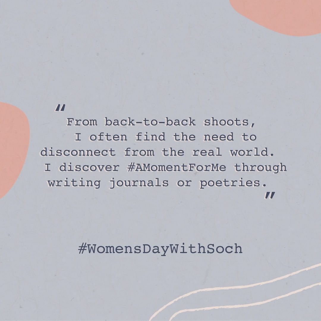 Soch - #Repost 
Living a fast-paced life is exhausting. From back-to-back shoots and collaborations, I often find the need to disconnect from the real world and fall upon myself, to connect with me. I...