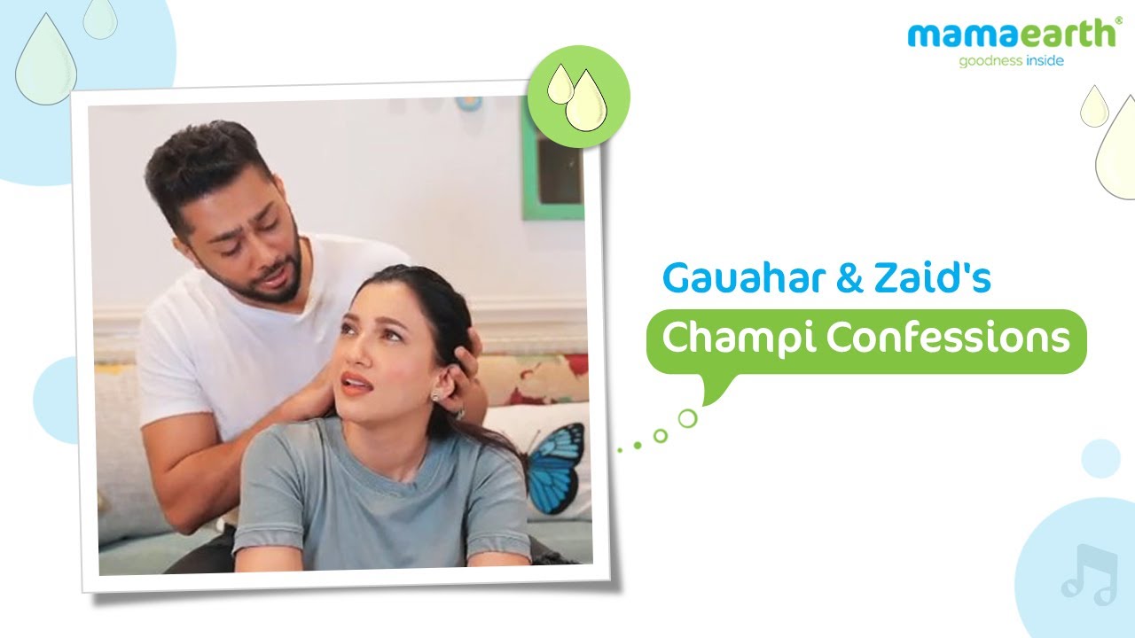 Stress Free Champis with Gauahar and Zaid | #Mamaearth #ChampiConfessions