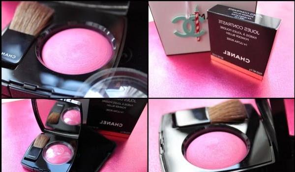 An explosion of color! Blush Chanel Joues Contraste Powder Blush #74 Ultra Rose - review