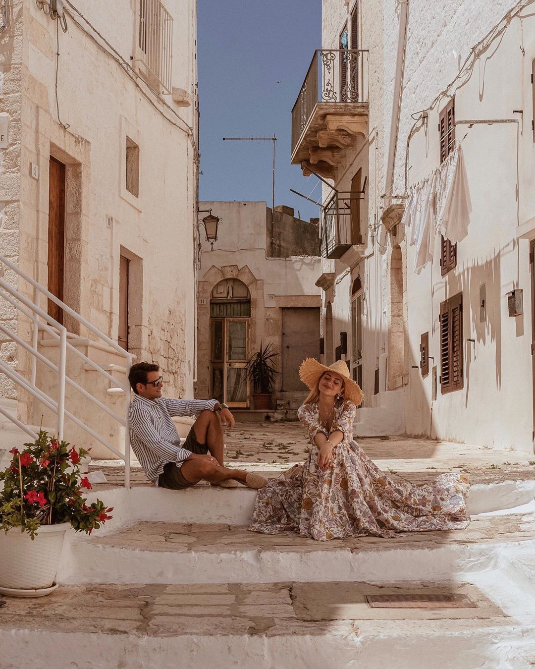 YOOX - Dolce Far Niente Puglia style from @giuliagaudino and @frankgallucci 's point of view! Discover more on stories 🇮🇹 #CiaoItalia