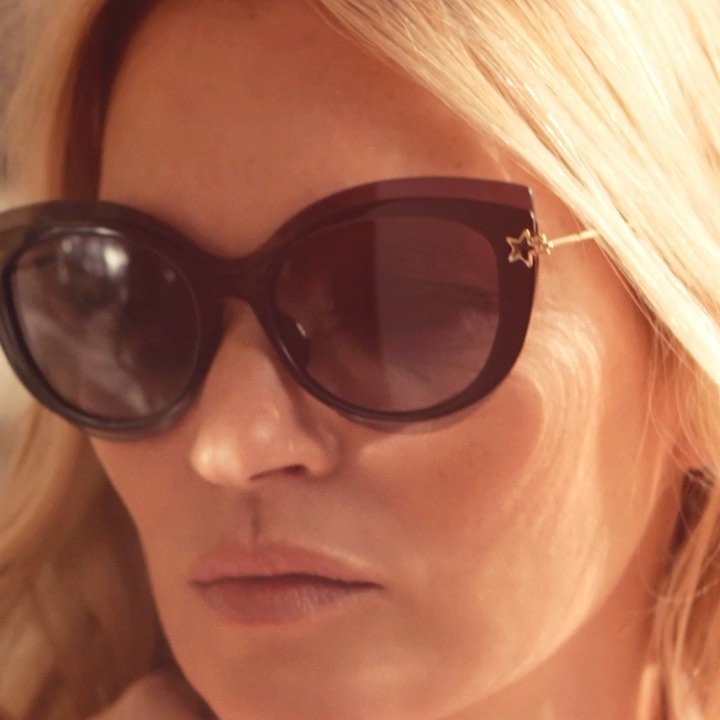 Jimmy Choo - The CLEA star-tipped frames capture a timeless sense of glamour. As worn by @katemossagency #INMYCHOOS