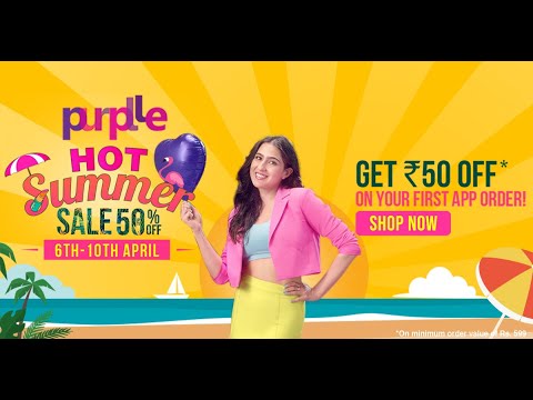 Purplle Hot Summer Sale from 6th to 10th April. - Kannada