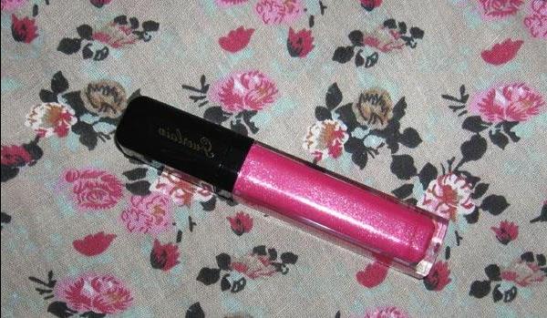 Diamond dust in pink syrup - Guerlain Gloss d'enfer Maxi Shine 469 Fuchsia Ding - review