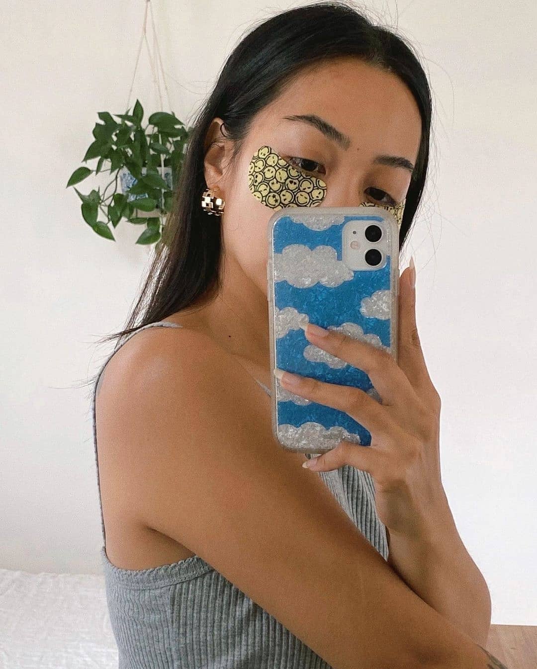 Ciaté London - Saturday night plans 👀 #ciatexsmiley undereye patches are always a mood 😜 available now @asos @asos_faceandbody #regram  @overglowedit #ciate