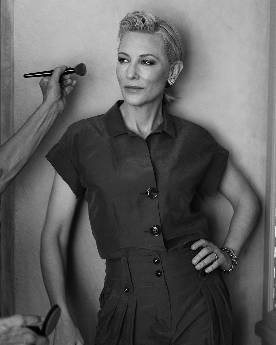 Armani beauty - Behind the scenes at the Venice Film Festival with @gregwilliamsphotography. 

Closing the 77th Venice International Film Festival with a beauty moment shared with Cate Blanchett, Gior...