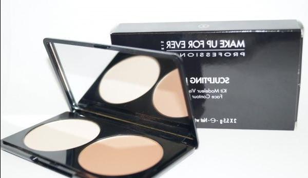 Palette for sculpting the face Make Up For Ever Sculpting Kit No. 2 - review