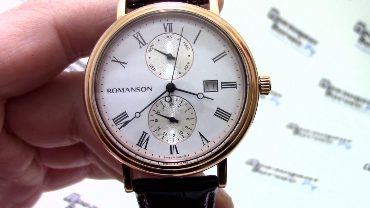 Часы Romanson TL1276 BM - видео обзор от PresidentWatches.Ru