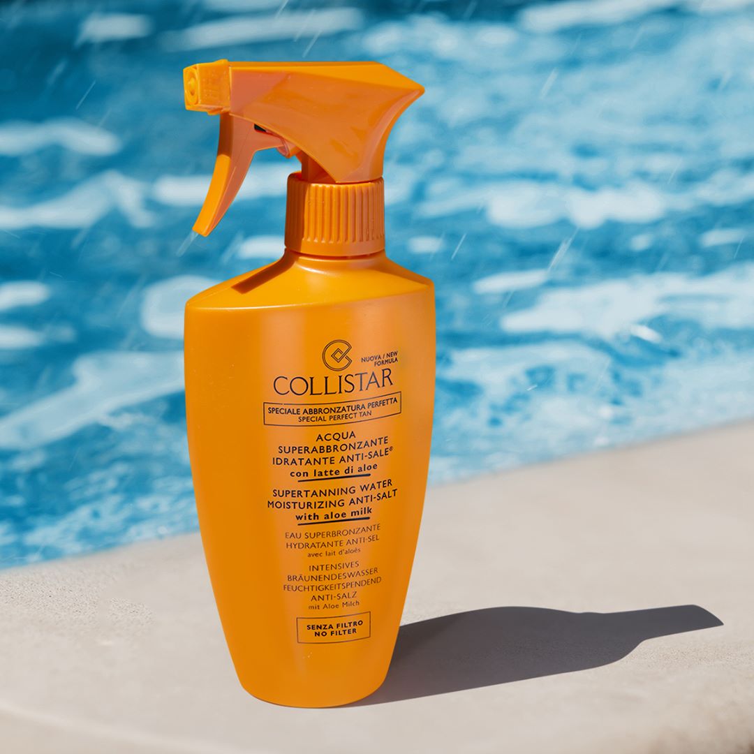 Collistar Italia - Non esiste estate senza... Acqua Superabbronzante Idratante Anti-Sale con Latte di Aloe! 🤩 Rinfresca la pelle mentre ti abbronzi, accelera e intensifica l'abbronzatura, idrata ed el... Collistar Italia - Non esiste estate senza... Acqua Superabbronzante Idratante Anti-Sale con Latte di Aloe! 🤩 Rinfresca la pelle mentre ti abbronzi, accelera e intensifica l'abbronzatura, idrata ed el...