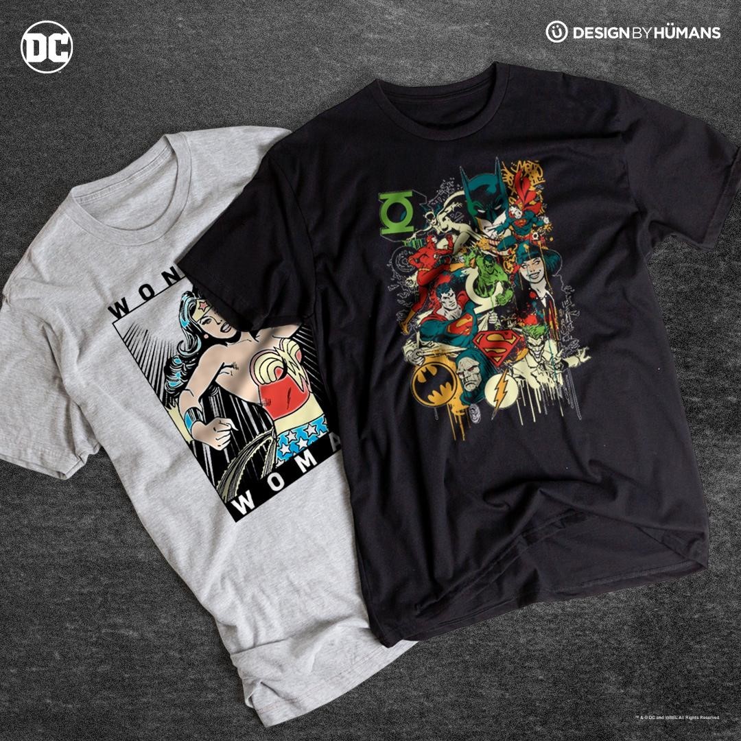 DesignByHümans - National comic book day is about honoring and showing off your favorite heroes! What are you waiting for, visit our entire collection now!⁠
⁠
Link in bio! ⁠
⁠
#DC #NationalComicBookDa...