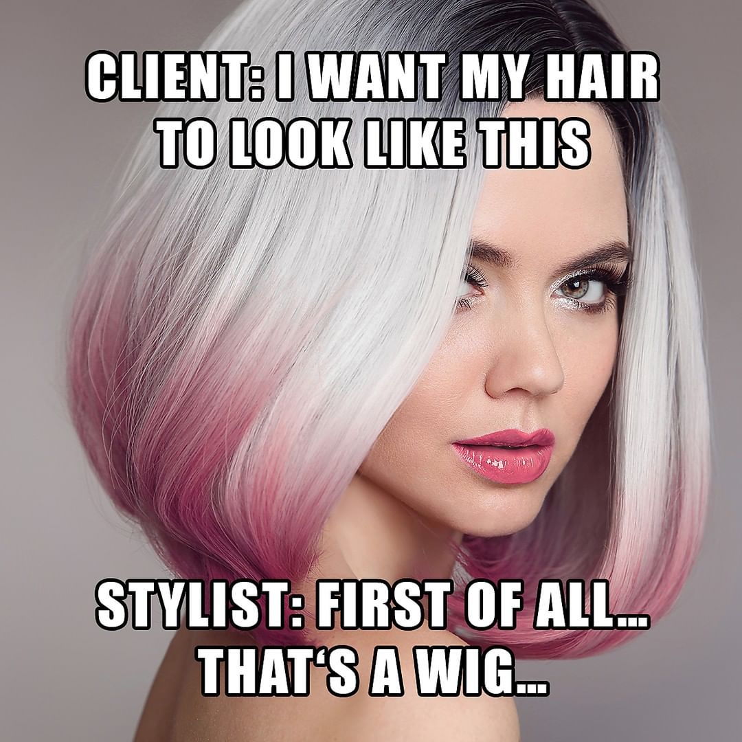 Schwarzkopf Professional - We all have #hairgoals...some are just a *little* more realistic than others 😂
#hairdresserlife #salonlife #meme #hairstylist #beautifulhair #hairideas #apassionforhair