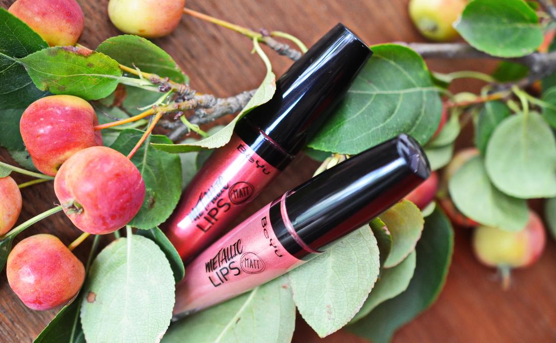Beyu Metallic lips в оттенках 04, 10