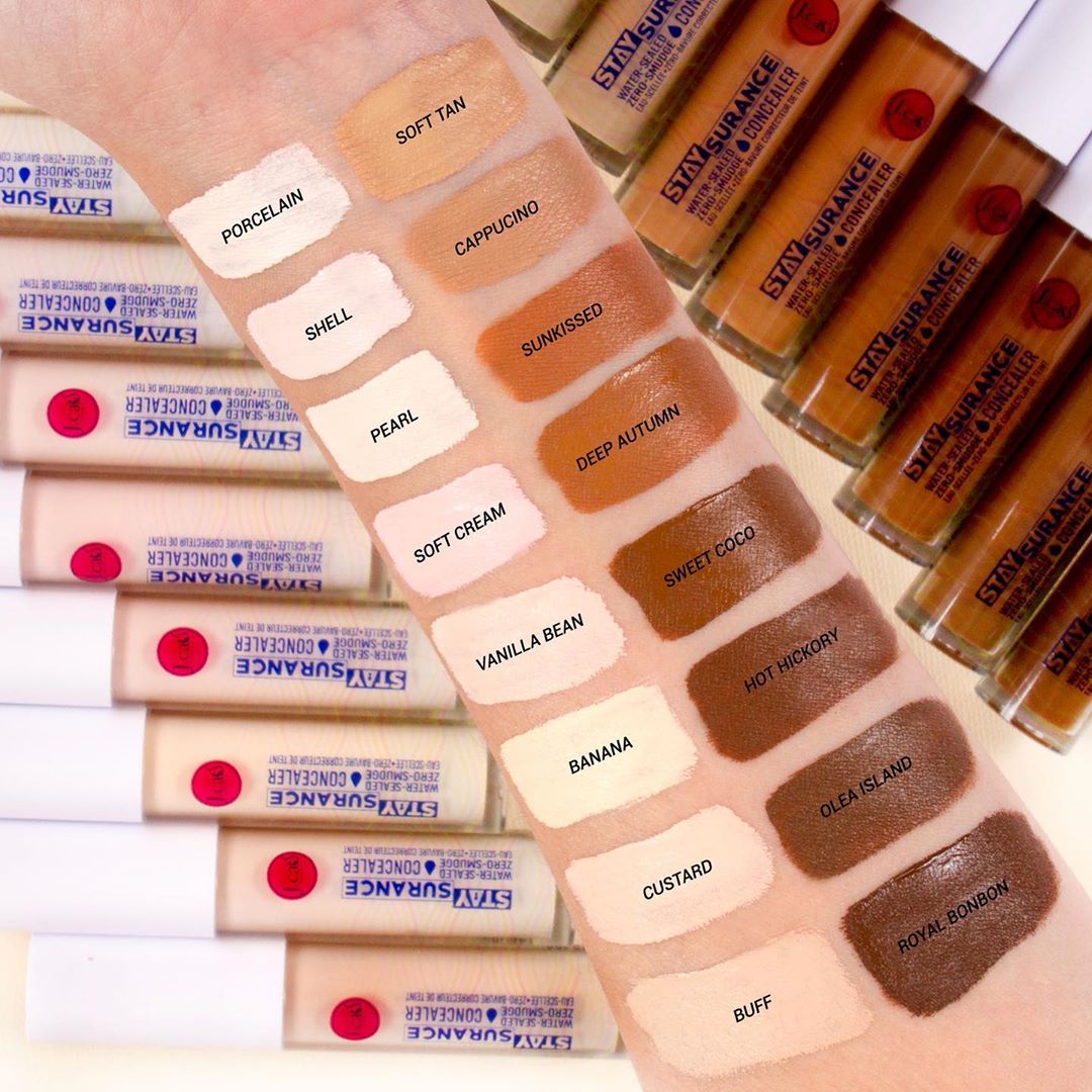 J. Cat Beauty - Staysurance Water-Sealed/Zero Smudge Concealer is:
🙌🏻LIGHTWEIGHT
🙌🏼WATERPROOF
🙌🏽SMUDGEPROOF
🙌🏾BUILDABLE
🙌🏿AND MORE.. head to jcatbeauty.com to learn why you need this baby in your life...