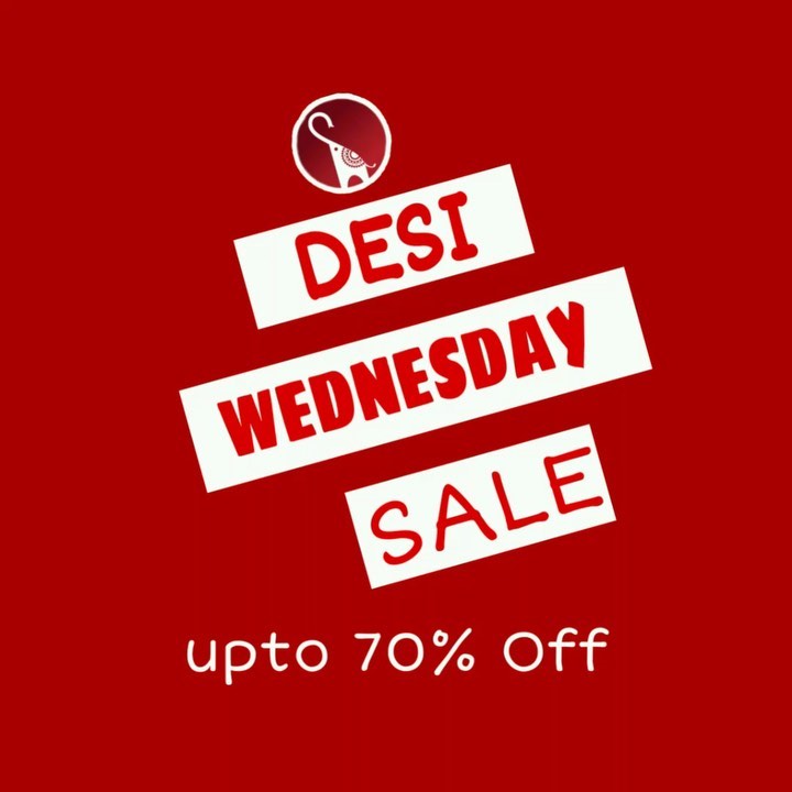 Mirraw - The prettiest ethnic wear and many other category items available for sale upto 70% off on @mirraw 
Get your pick at amazing prices this desi wednesday.
.
.
#wednesdaybazar #sale #amazingpric...