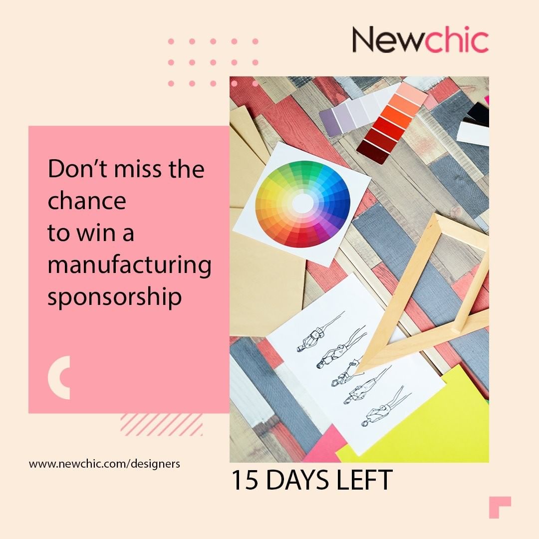 Newchic - 🗣️ ATTN. T-MINUS 15 DAYS UNTIL SUBMISSIONS CLOSE! There's still time to submit your design for our 2020 Newchic Designer Contest. Did we mention that, in addition to a cash prize for our TOP...