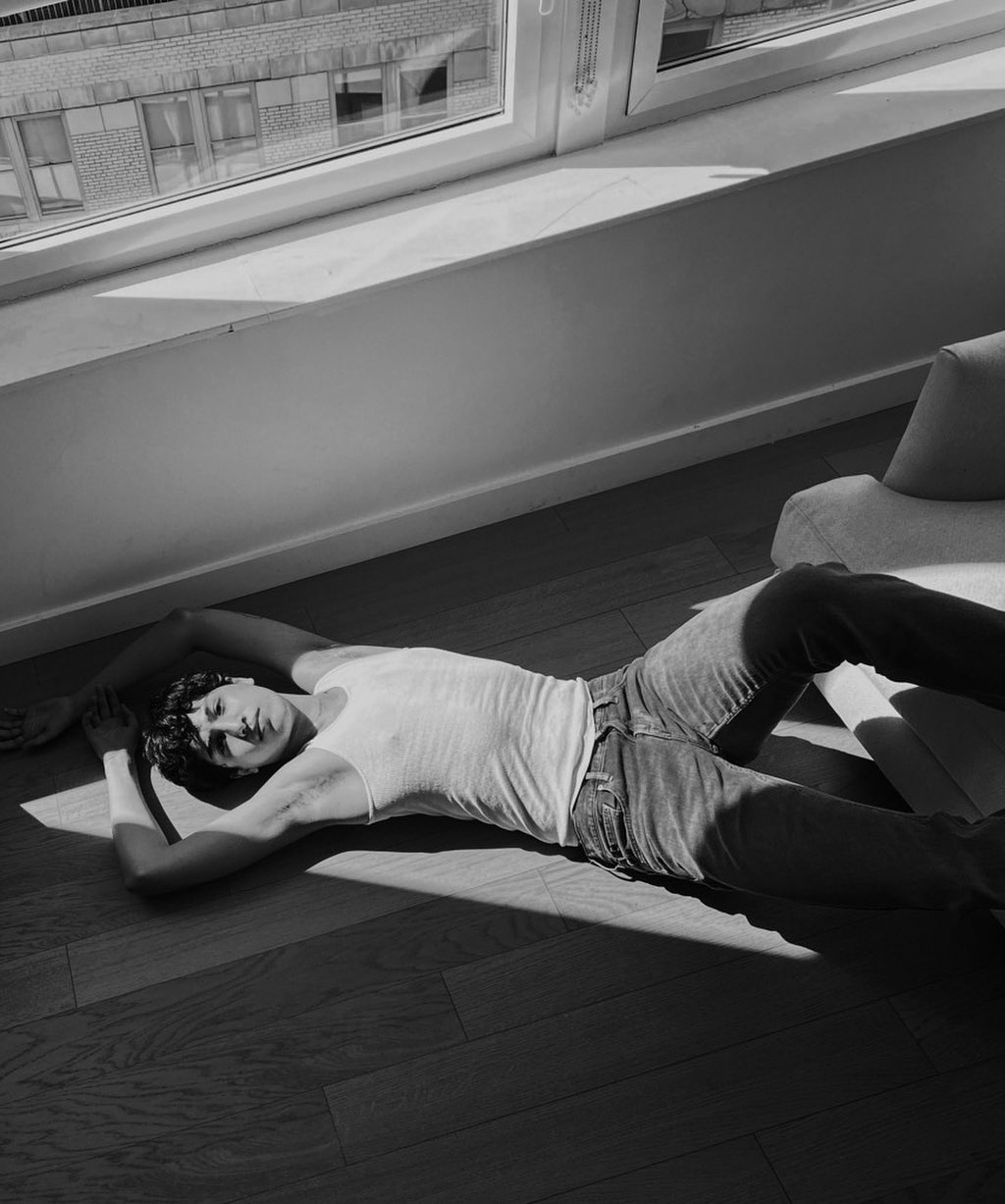 CALVIN KLEIN - @mmkemio in the Modern Cotton Stretch Tank and Calvin Klein Jeans. #MYCALVINS