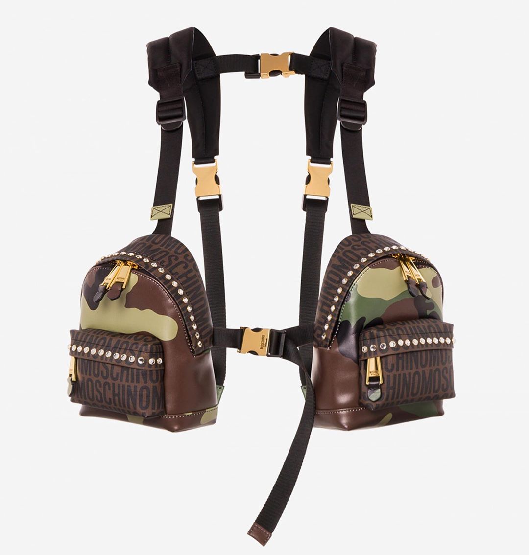 Moschino - Moschino backpack vest on moschino.com and Moschino shops #moschino @itsjeremyscott