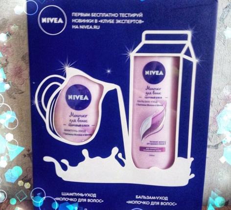 Отзыв о Шампунь-уход NIVEA Молочко для волос. Здоровый блеск от Регина  - отзыв