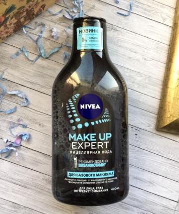 Мицеллярная вода NIVEA MAKE UP EXPERT для базового макияжа фото