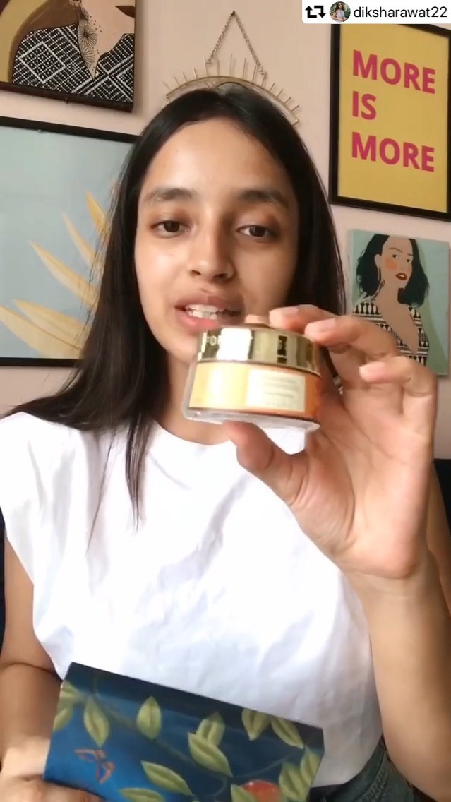 forestessentials - Skin feeling lacklustre at home? Watch @diksharawat22 as she gives herself a therapeutic facial with the award-winning Tejasvi Emulsion, infused with pure Cows’s Ghee. Follow with t...
