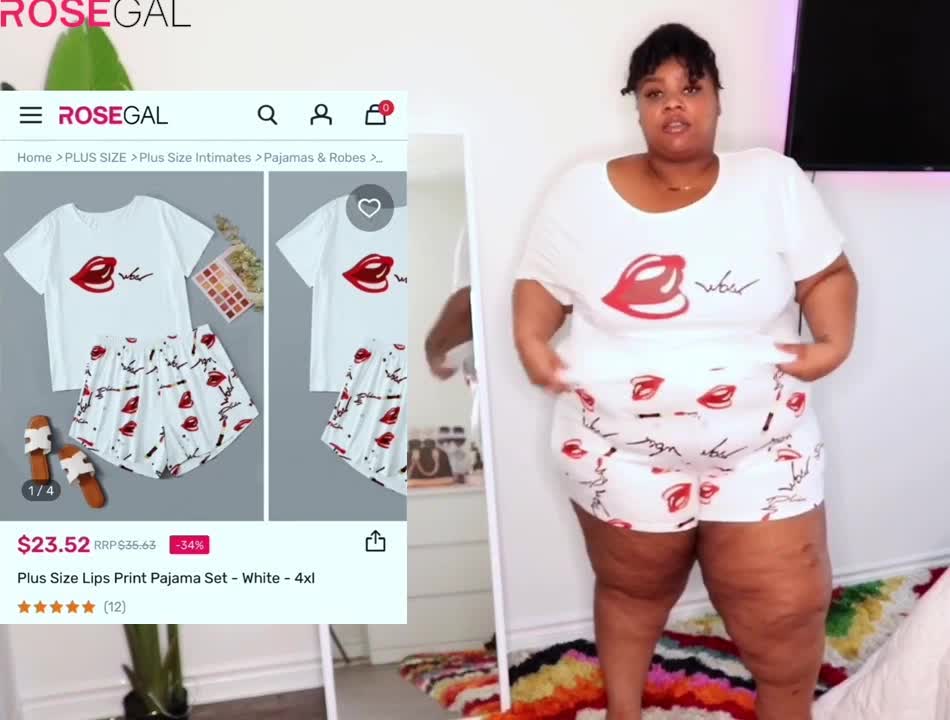 Rosegal - OUR FALL PREVIEW, RETRO ALL THE WAY! 👉Bio link⁣
Video by @chrissybstyles⁣
Plus Size Lips Print Pajama Set⁣
Search ID:468716904⁣
Price: $23.52⁣
Use Code: RGH20 to enjoy 18% off!⁣
#rosegal #pl...