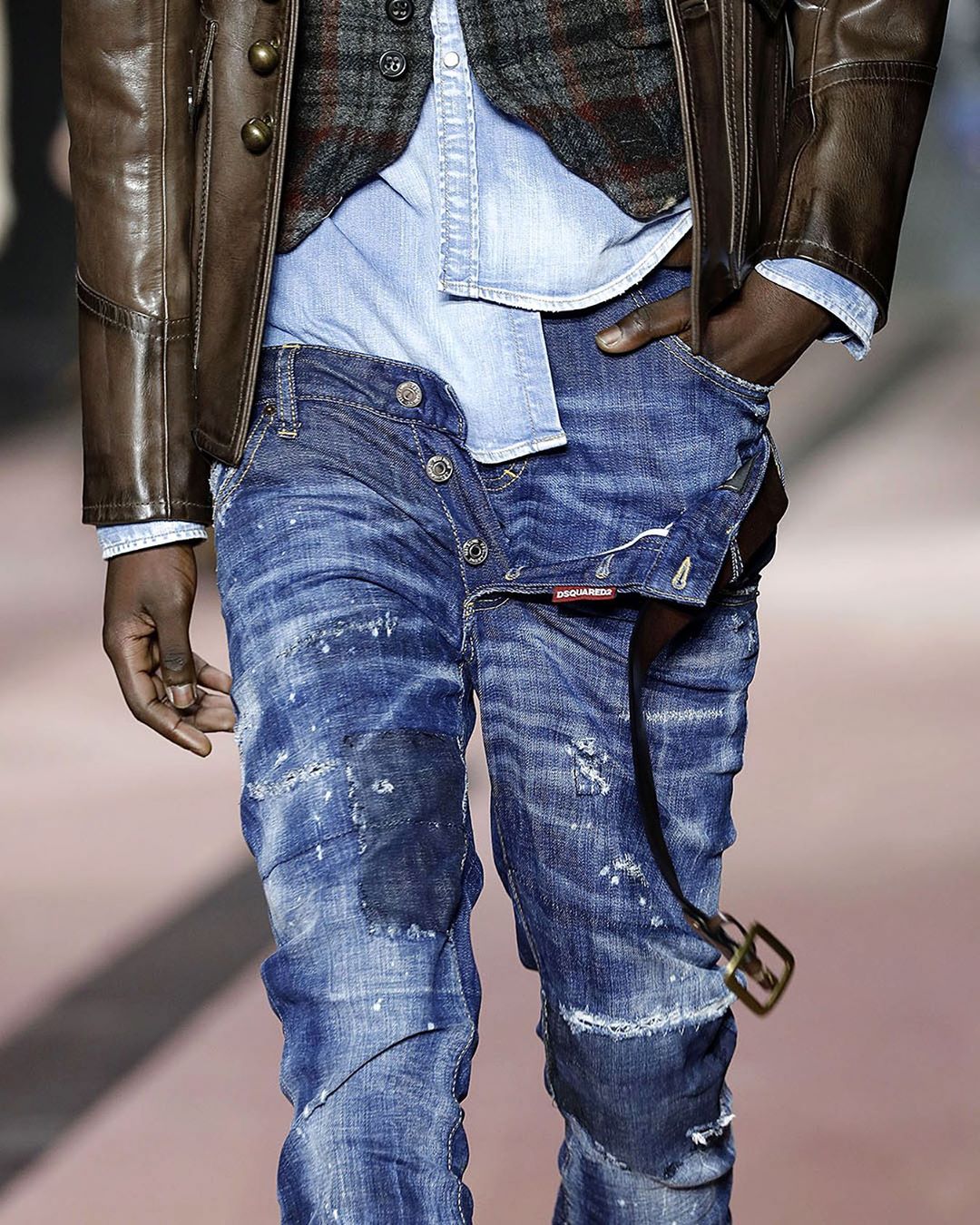 DSQUARED2  - Dean & Dan Caten - #D2FW20: straight from the runway. Discover the latest #D2Denim at Dsquared2.com #dsquared2