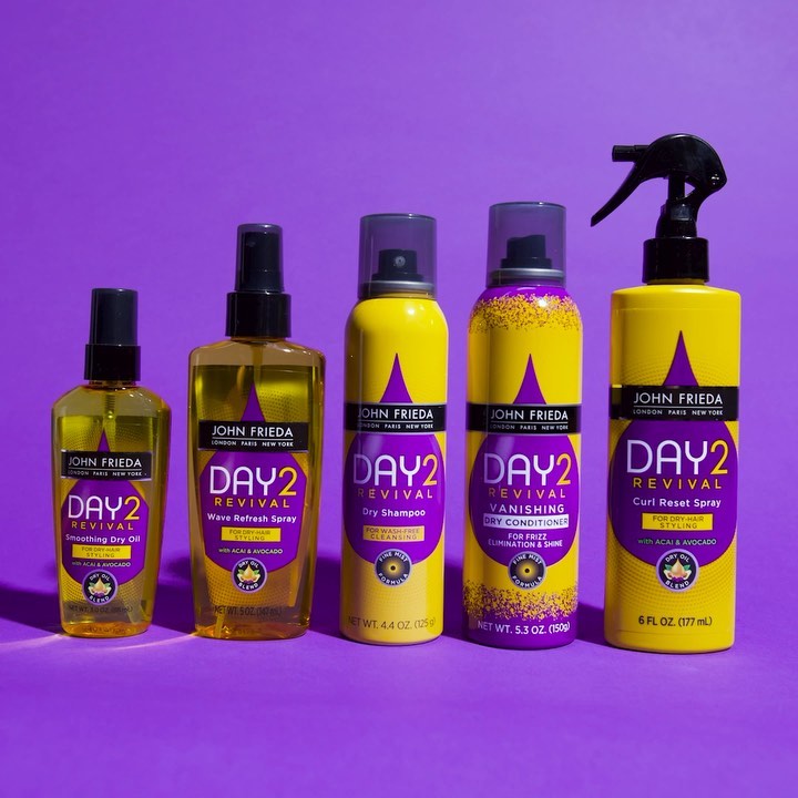John Frieda US - Have good hair daySSS! Curly, straight, or wavy - bring your next day hair back with the help of our Day 2 Revival line. This collection is specifically designed for styling all hair...