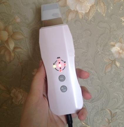 Аппарат для ультразвуковой чистки лица Aliexpress Beauty Star Ultrasonic Skin Scrubber Ultrasound Facial Skin Cleaner Anion Ultrasonic Face Skin Peeling Massager Facial Scrubber фото
