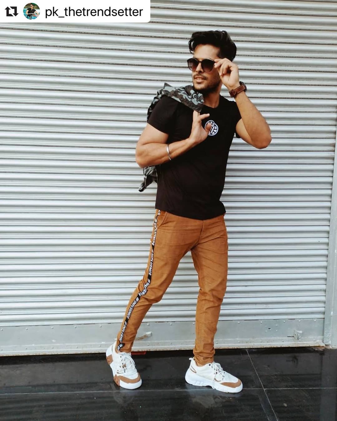 AJIO. com - “I like mixing and matching unexpected colours, and contrasting them with classics,” says @pk_thetrendsetter . Btw, these AJIO.com shoes are the kind of classics your wardrobe needs.
.
.
S...