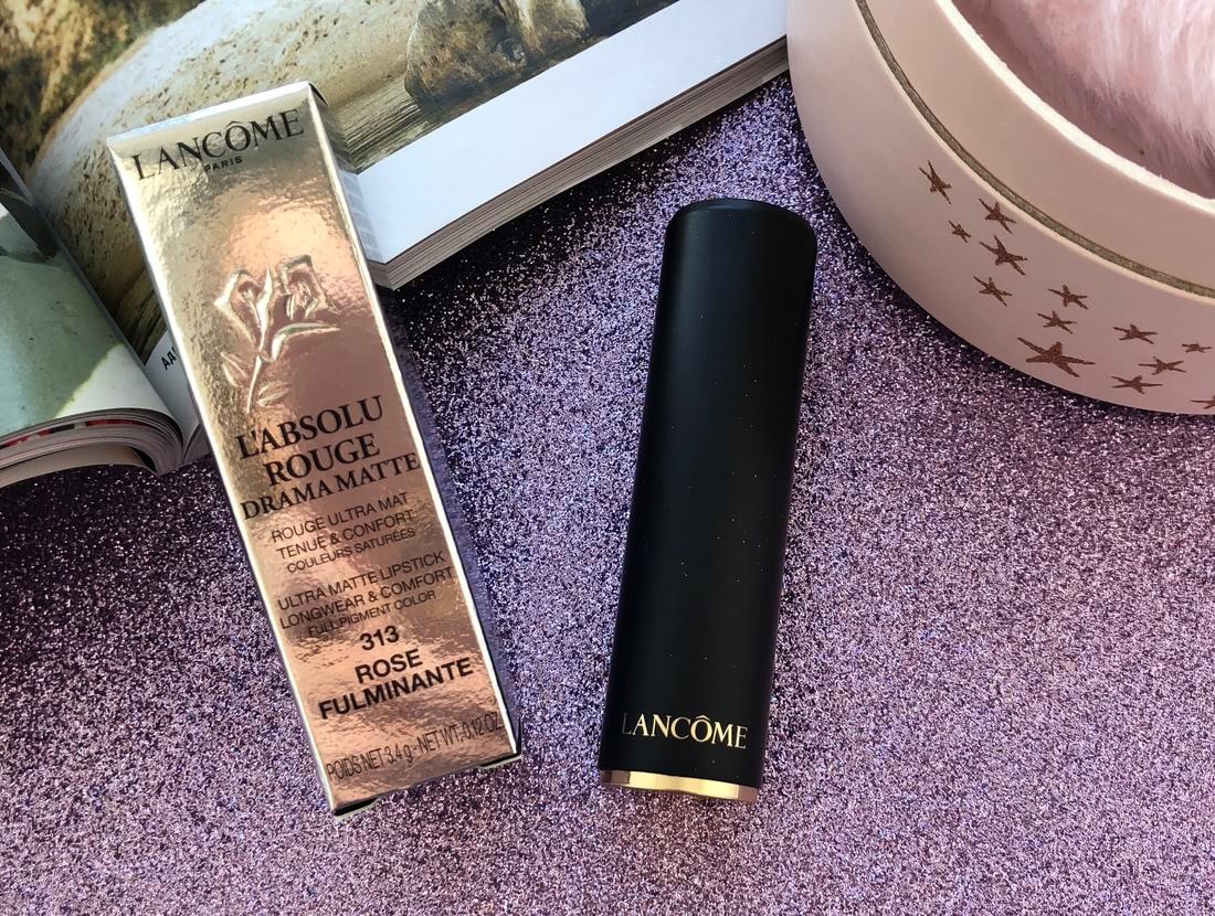 Самая яркая в моей косметичке. Lancome L’absolu Rouge Drama Matte (313 Rose Fulminante)