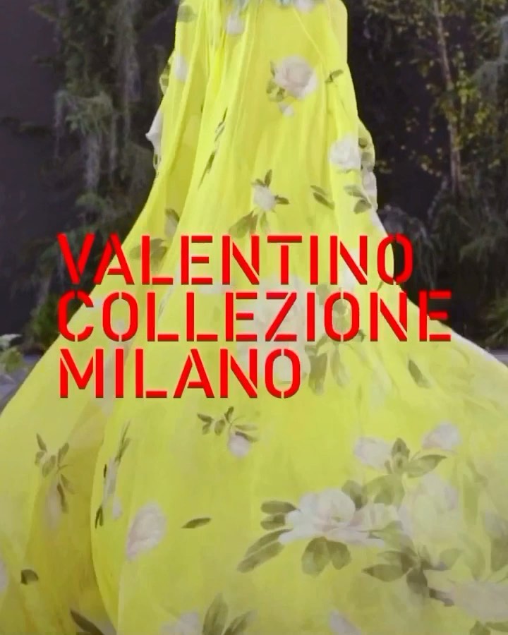 Valentino - For his first ever show in Milan, Creative Director @pppiccioli brings the languages of craft and Couture into a modern context. #ValentinoCollezioneMilano sees a diversity of inspirations...