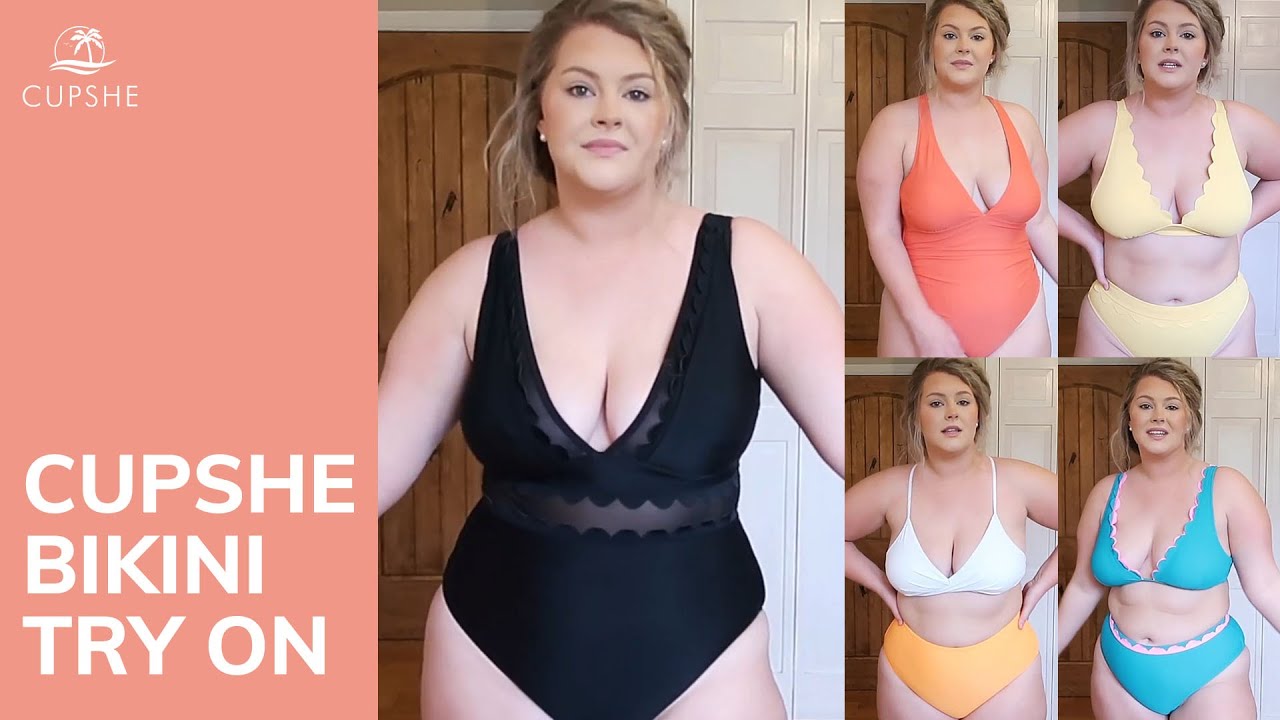 Cupshe | Try On Haul with Savannah Parton | Midsize Swimwear Trends For 2021| XS-4X