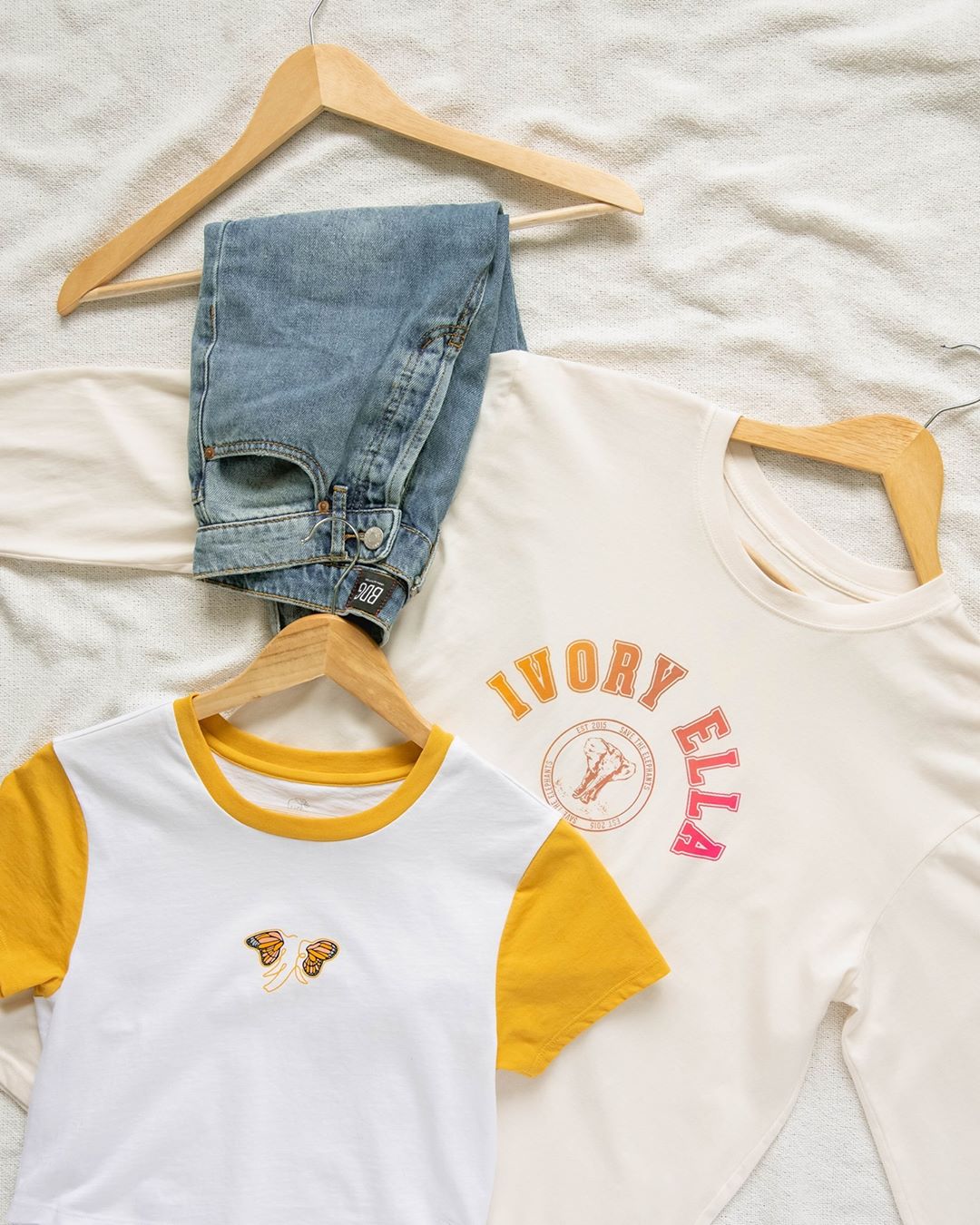 Ivory Ella - Falling in love with new graphics 💛 💖 Have you visited our site today? Play a special Spin-to-Win for your chance to unlock up tp 40% off! Link in bio 😊 #DreamBigDoGood #GoingPlaces