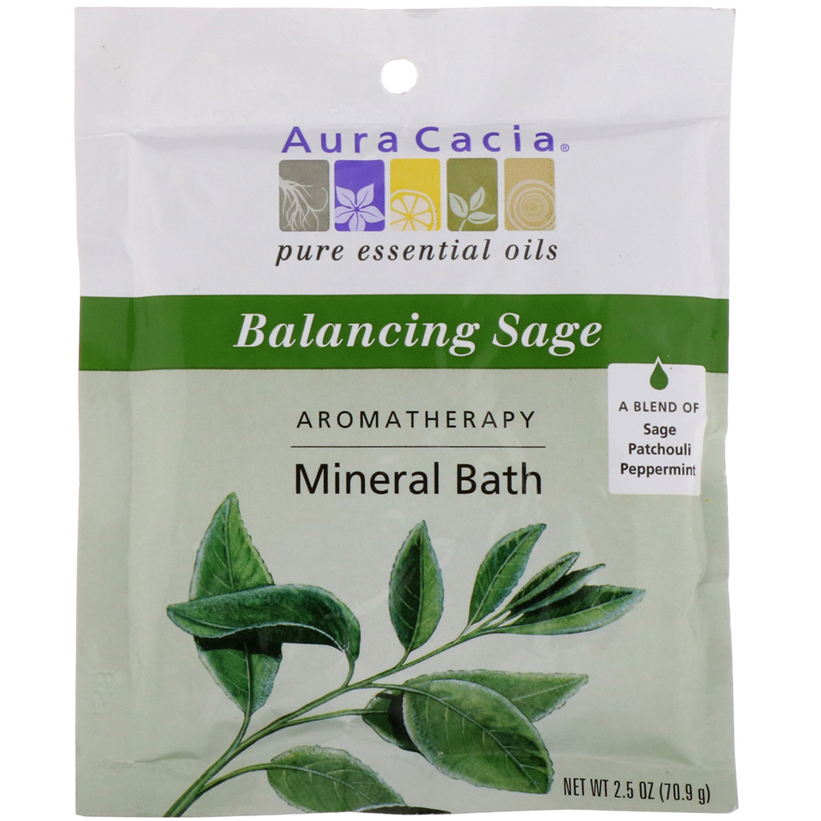 Превосходная ароматерапевтическая минеральная добавка для ванны с ароматом шалфея!