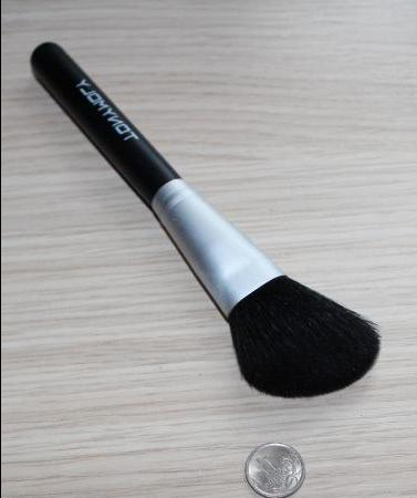 Скошеная pincel Cheek Brush de Tonymoly - resenha