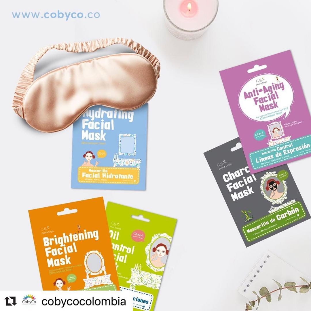 Cettua Colombia - #Repost @cobycocolombia with @make_repost
・・・
¡Mascarillas para todo tipo de piel y todo tipo de función!

Todas están hechas con componentes naturales y dermatológicamente comprobad...