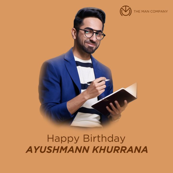 The Man Company - Happy Birthday @ayushmannk
🎉🎊🥳🎂
#themancompany #GentlemanInYou #happybirthdayayushmann #ayushmannkhurrana