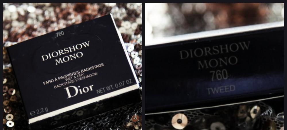 Dior Diorshow Mono Wet & Dry Backstage Eyeshadow 760 Tweed