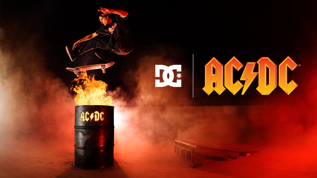 DC SHOES : EVAN SMITH FOR THE DC x AC/DC COLLECTION