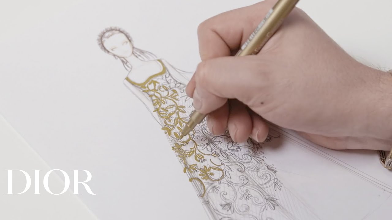 Savoir-faire of the new ‘Miss Dior’ dress