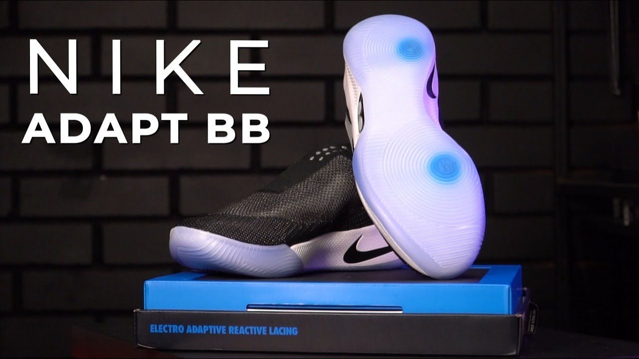 Обзор умных кроссовок Nike Adapt BB.