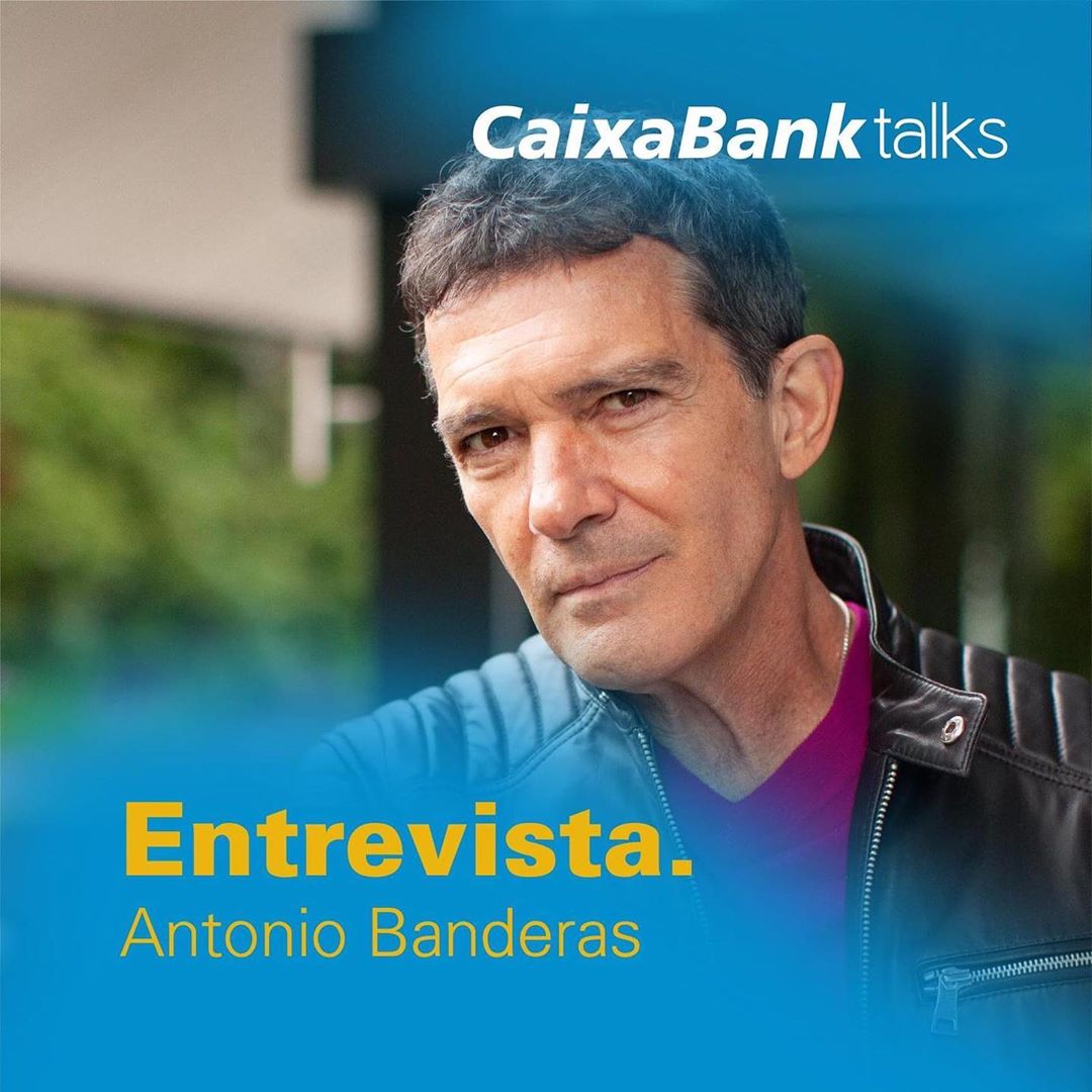 Antonio Banderas - El jueves 21 a las 19h os espero en el facebook de CaixaBank Experience donde me entrevista en directo mi amiga @remedioscervantes y en el que también contestaré a vuestras pregun...